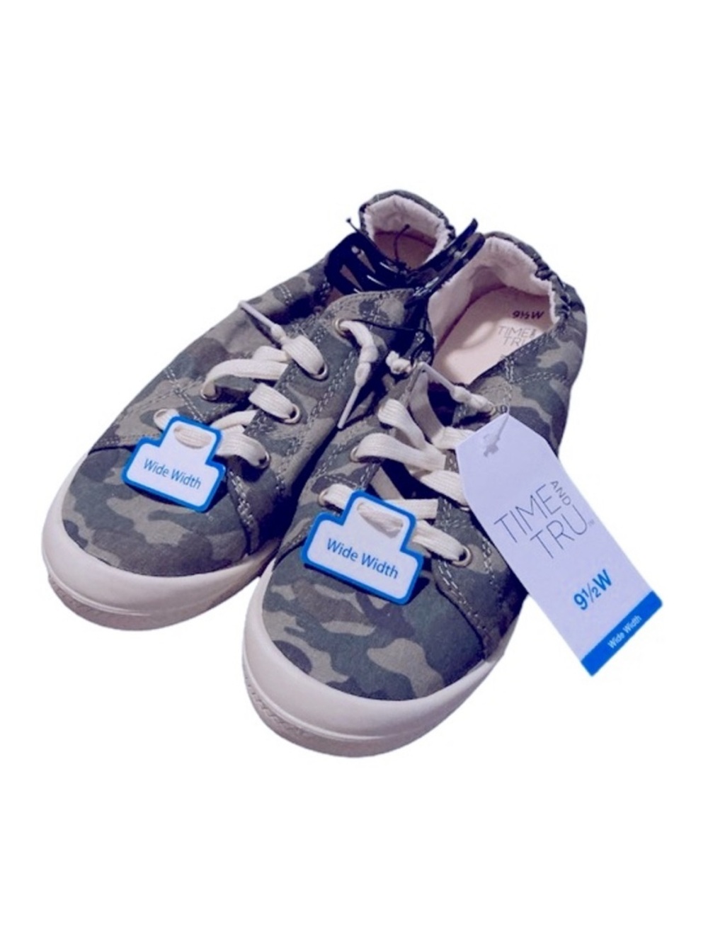 Scrunch Back Memory Foam Sneakers
